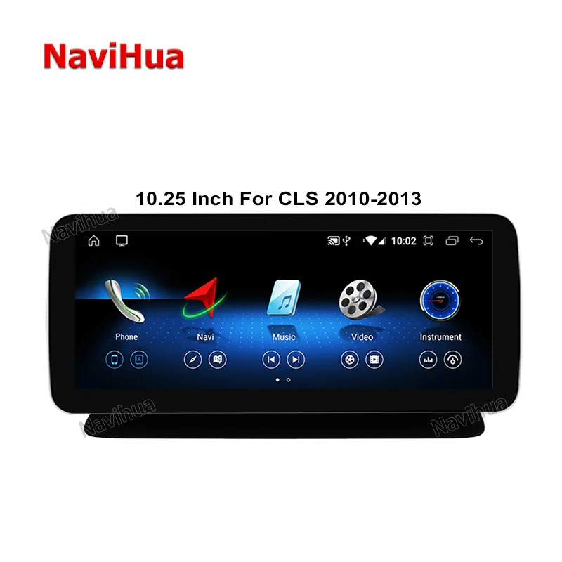 NaviHua Touch Screen 10.25 Inch AutoRadio Android Car Stereo GPS Navigation CLS 2010-2013