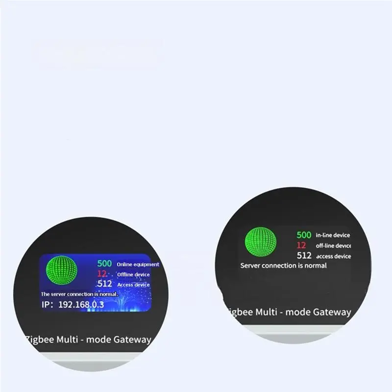 ABKS-Zigbee Wired Multi-Mode PLC Gateway Tuya Smart Rail-Mounted Central Control Whole-House Smart Home Host