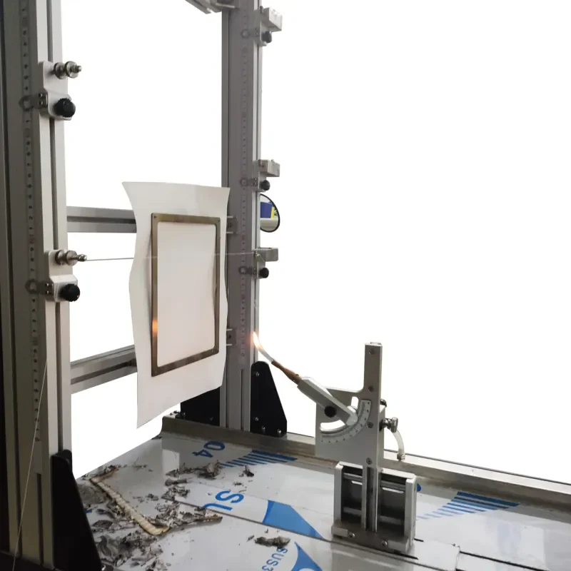Gold Seller ISO 6941 ISO 6940 Fabric Flame Retardant Tester for Textile and Fabric Testing