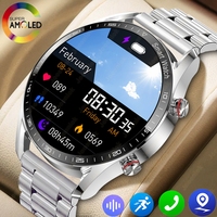 2025 New Bluetooth Call Business Smart Watch Men's Full Screen Touch Sport Waterproof Watch ECG+PPG Health Monitoring Smartwatch