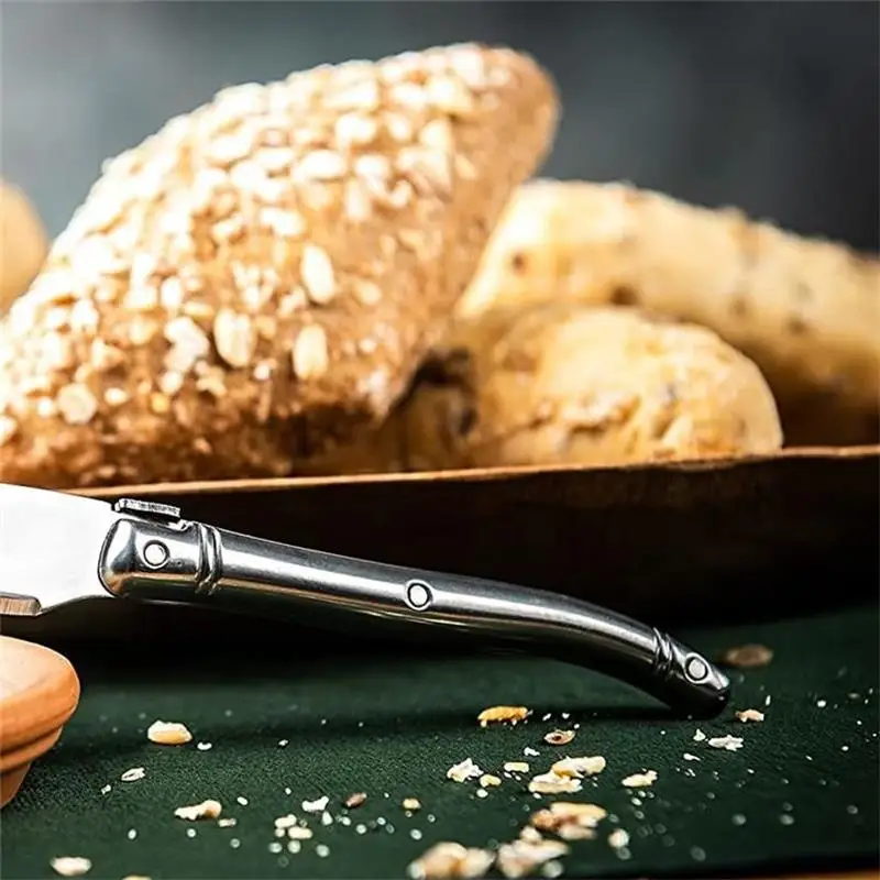 Laguiole زبدة الموزعات سكاكين الجبن الفولاذ المقاوم للصدأ سكين الزبد المطبخ الفضيات مطعم بار الجبن أدوات طفل 4-10 قطعة
