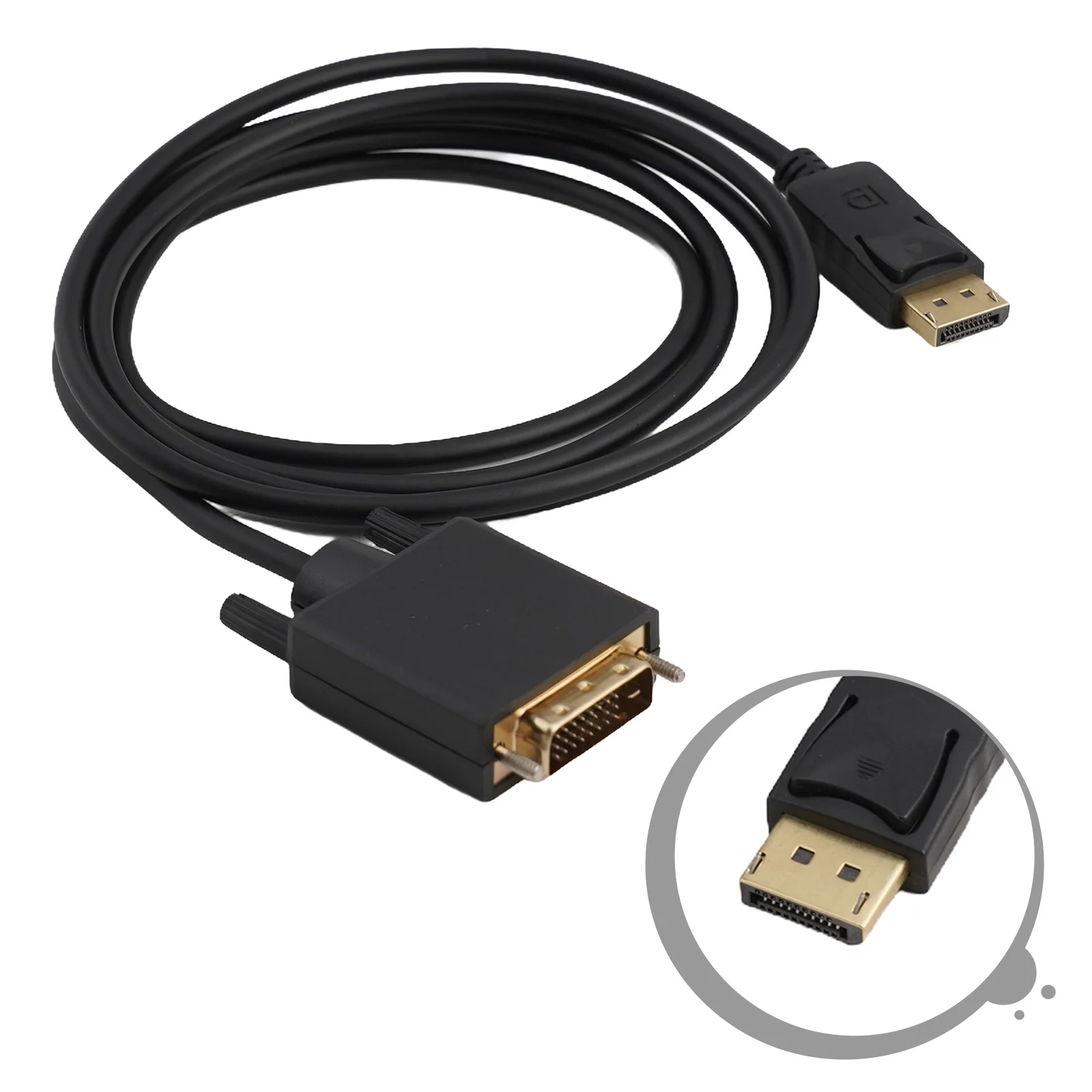 1.8m DP To DVI Conversion Cable With IC Intelligent Chip High-definition Video Display Computer High-definition Cable