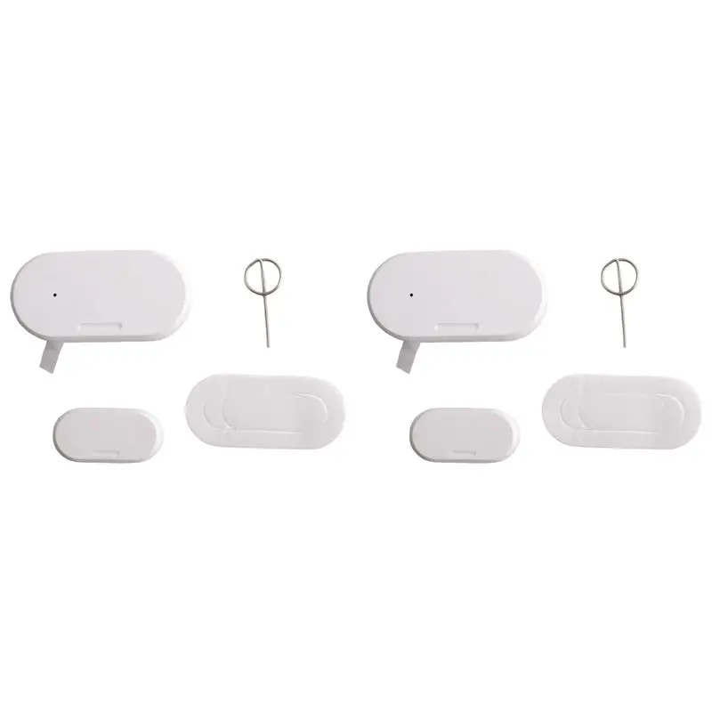 

Умные контактные датчики Tuya Zigbee 3.0 для безопасности: датчик для ворот, дверей и окон, Smart Life Home (2 шт.)