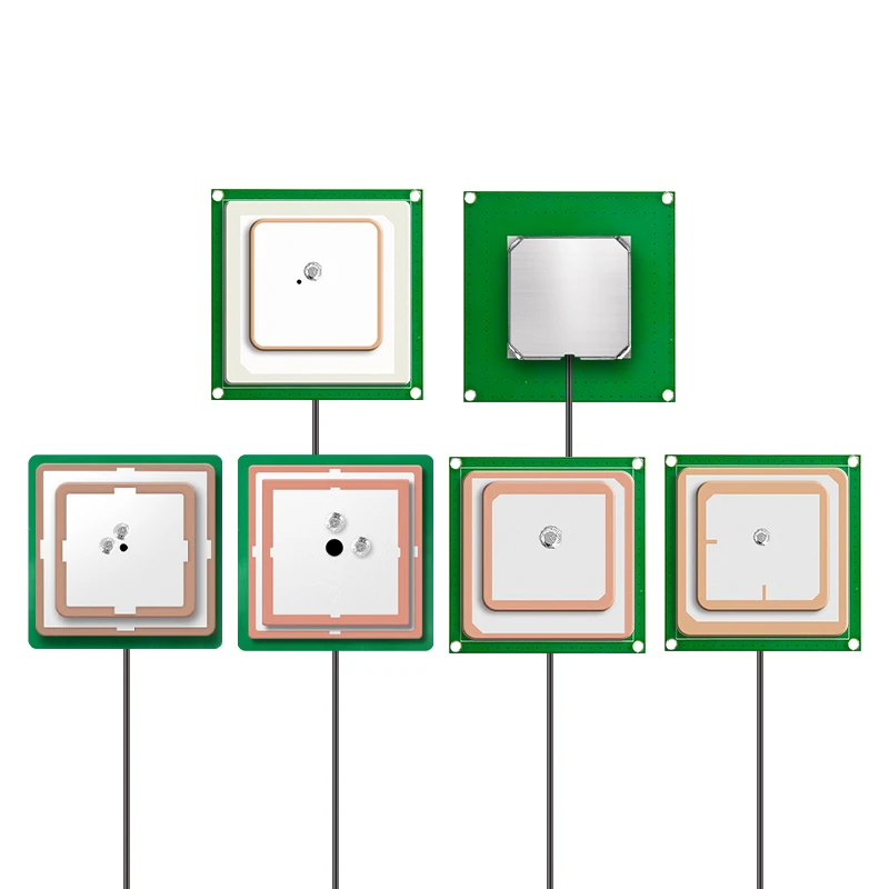 HONGXIN GNSS Antenna, GPS Antenna, Built-In Ceramic Antenna, L1 + L2/L5 Dual-Frequency Multi-System with Positioning Hole