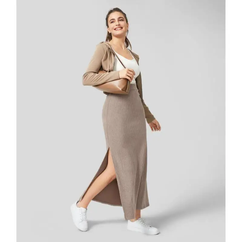 

High Waist Casual Sportswear Set for Men Ribbed T-irt And orts Seven Sve Length ort Pants Autumn Season Faion