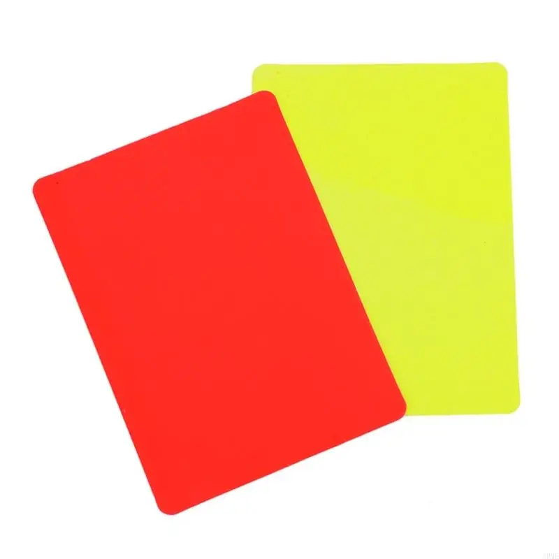 

Redness Yellow Referee Penalty Cards Soccer Card Football Game Referee Card JOME