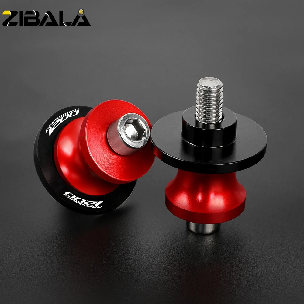 Swingarm Sliders 6MM For Aprilia RSV4 RSV1000/R Caponord 1200 Dorsoduro 750 Stand Screws Swingarm Spools Slider Tuono 660