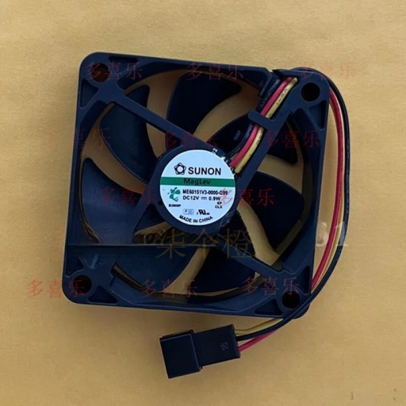 

EE 1pcs for Sunon ME60151V3-0000-G99 12V 0.9W 6015 6cm large screen fan