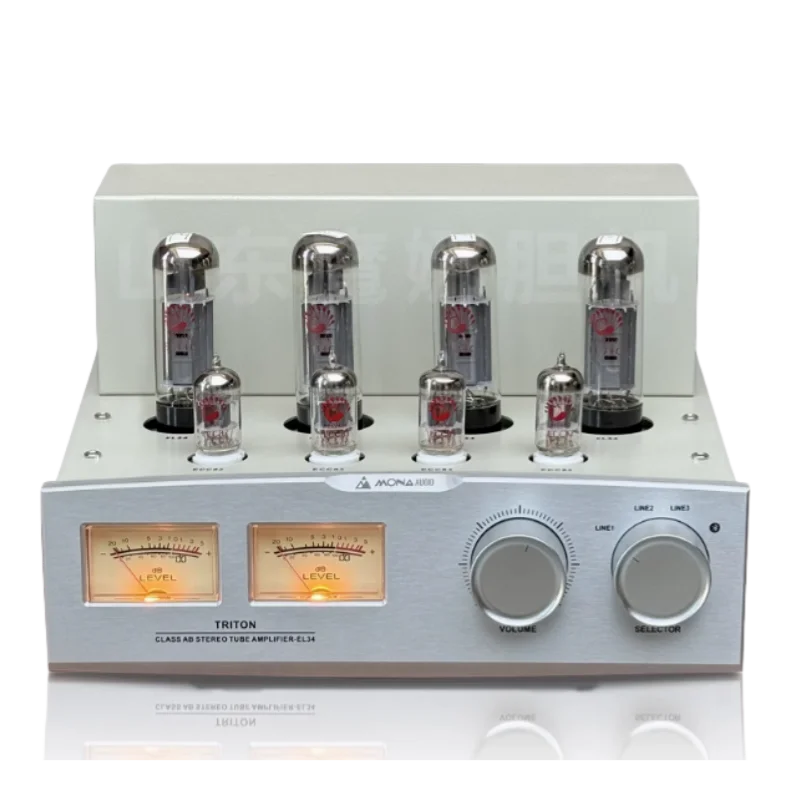 

New Mana Gallbladder EL34 Push Pull High Power Gallbladder 30W * 2 HiFi Home Bluetooth Amplifier EL34 ECC83 ECC82