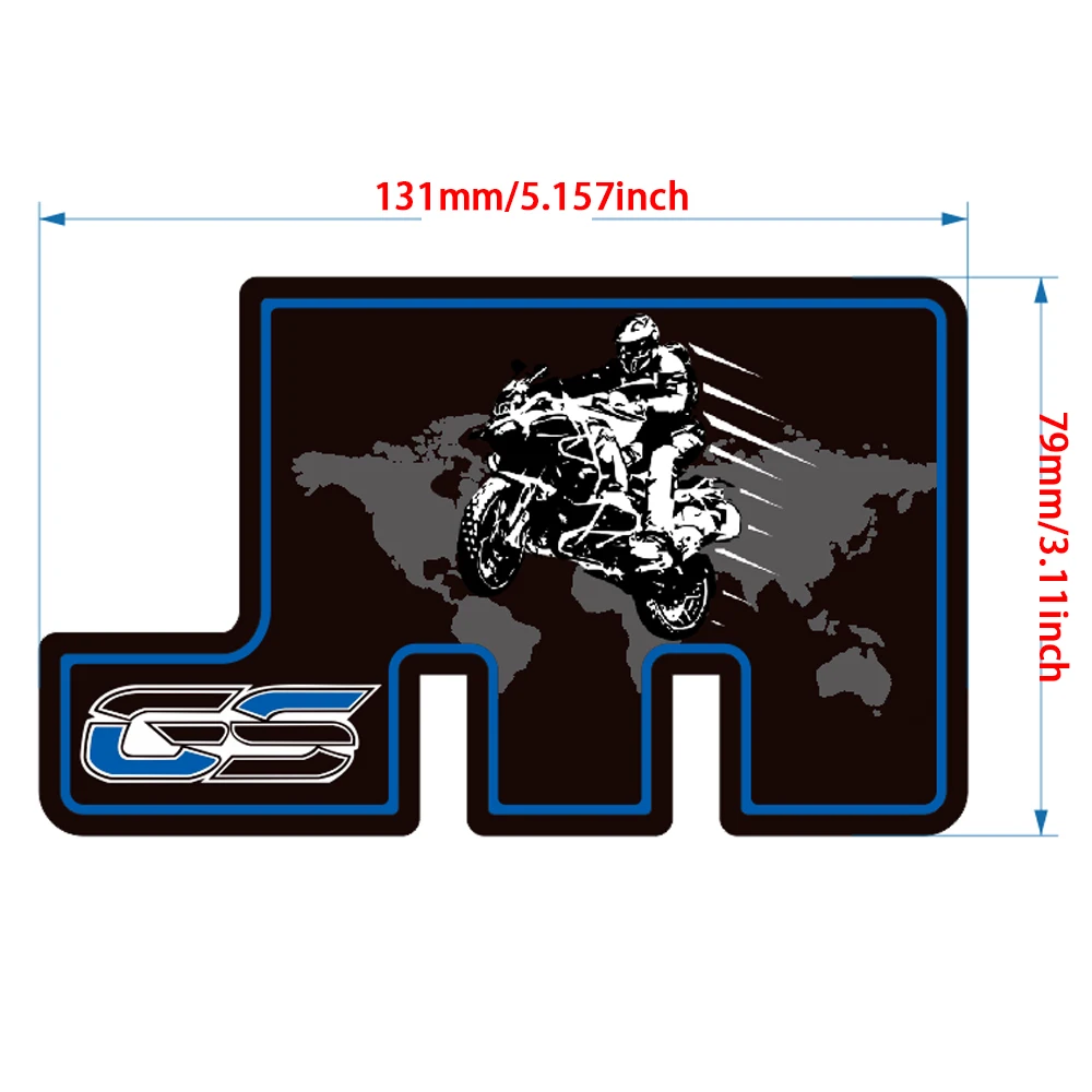 For BMW R1250gs r1200gs LC adventure motorcycle phone holder sticker USB phone navigation holder sticker decorative decal