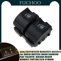 For DACIA DUSTER LOGAN FIAT TALENTO NISSAN NV300 RENAULT CLIO 254118722R Car Accessories Power Master Window Control Switch