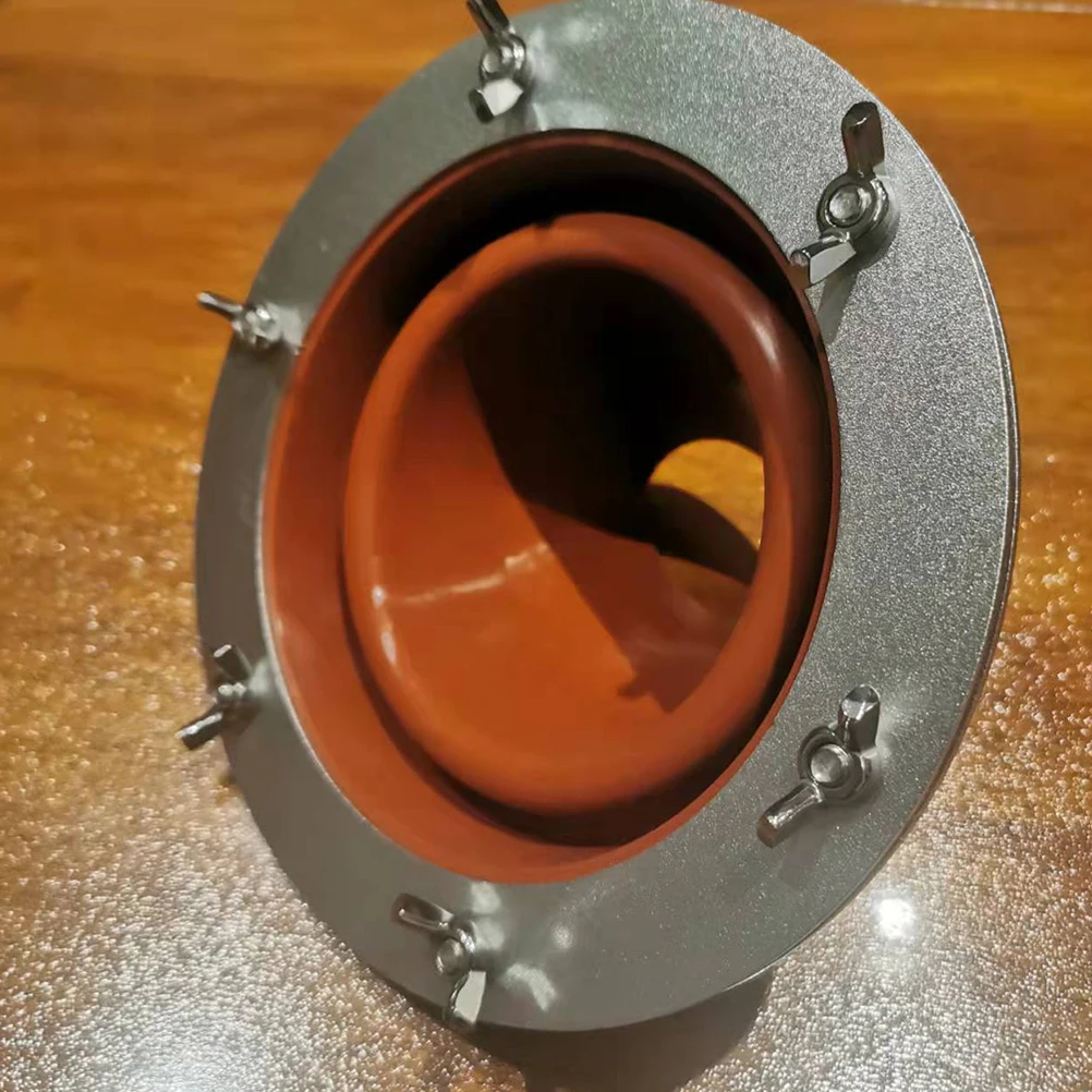 

Stove Chimney Cover Silica Gel Anti scald Protection Ring Tent Camping Hiking Lightweight Compact Fireplace Accessory Stainless