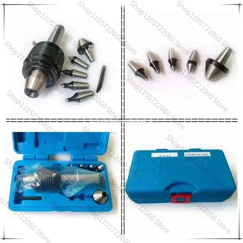 For SC-61-M-3/SC-61-M-4/SC-61-M-5 Replacement Live Center Tip, Replaceable Tip for CNC Lathe Live Center