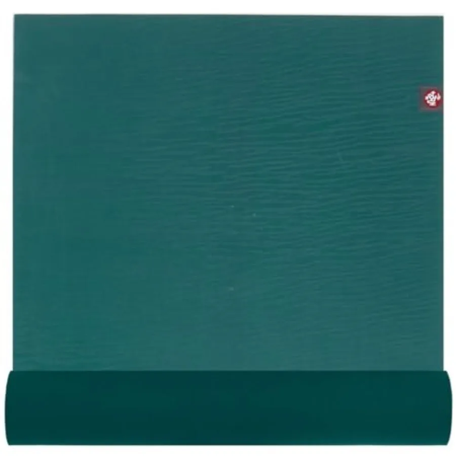 Yoga Mat 71" - 4mm | Natural Rubber | Eco-Friendly | Soft Textured Surface | Natural Next-to-Skin Feel | 71 x 26 inches | Charcoal Grey