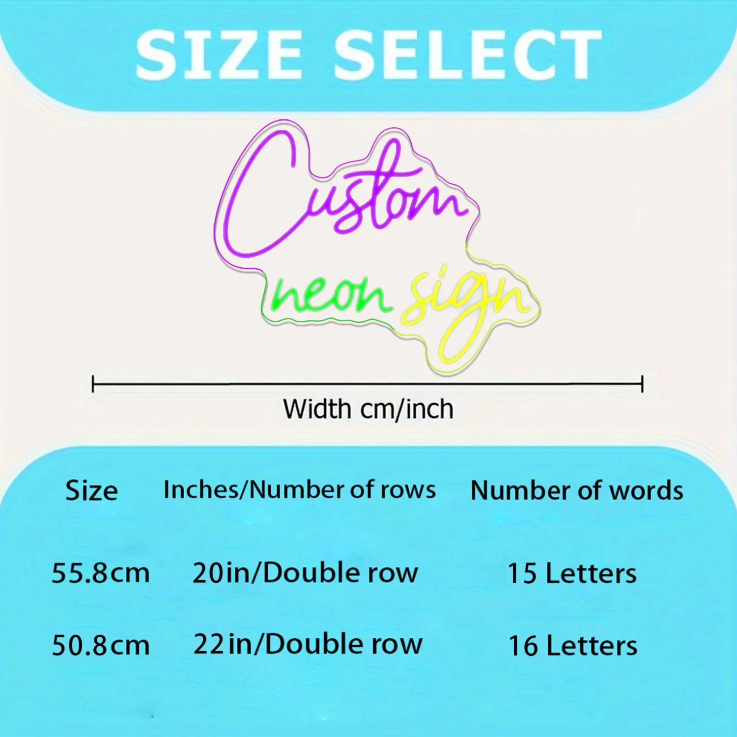 Custom LED Neon Sign Personalized Gift Wall Decor Dimmable USB Powered/Plug Neon Light for Bedroom Party Weddings Birthday