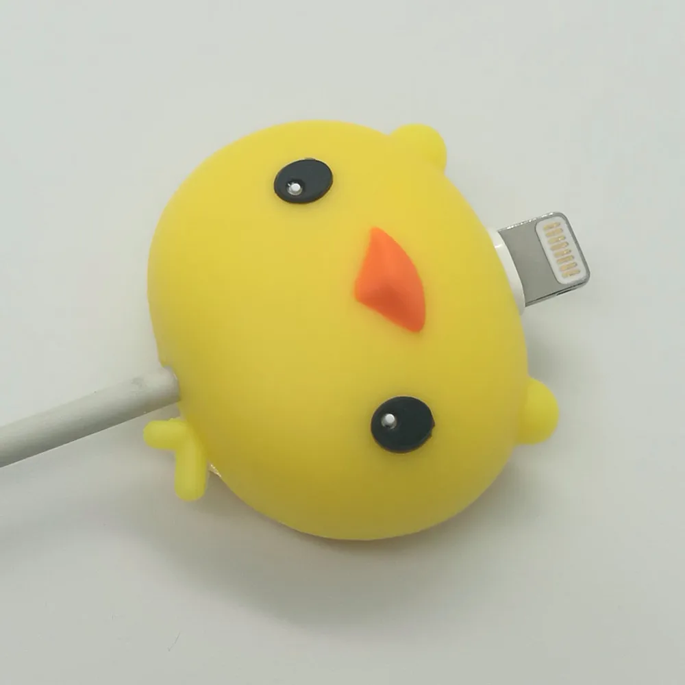 Rilakkuma كابل بيانات غطاء للحماية أنيمي الاسترخاء الدب كابل العض جهاز مكافحة كسر شحن ملحقات الهاتف هدية المبيعات الساخنة #4