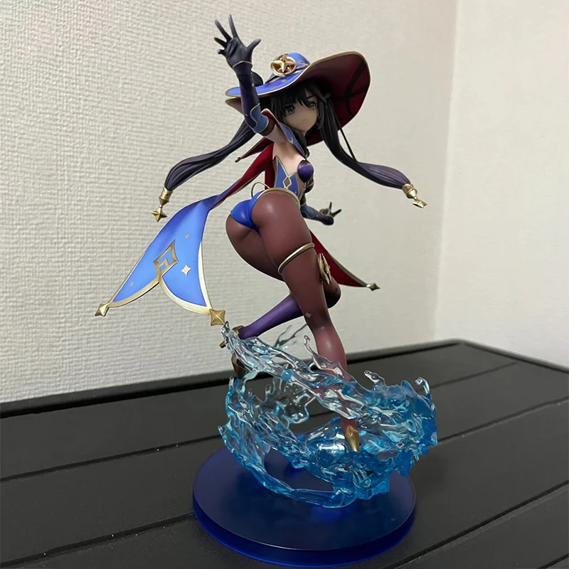 25cm Genshin Impact Anime Super Cute Mona Astral Reflection Mona Action Figure Collect Model Doll Desktop Decoration Toy Gift