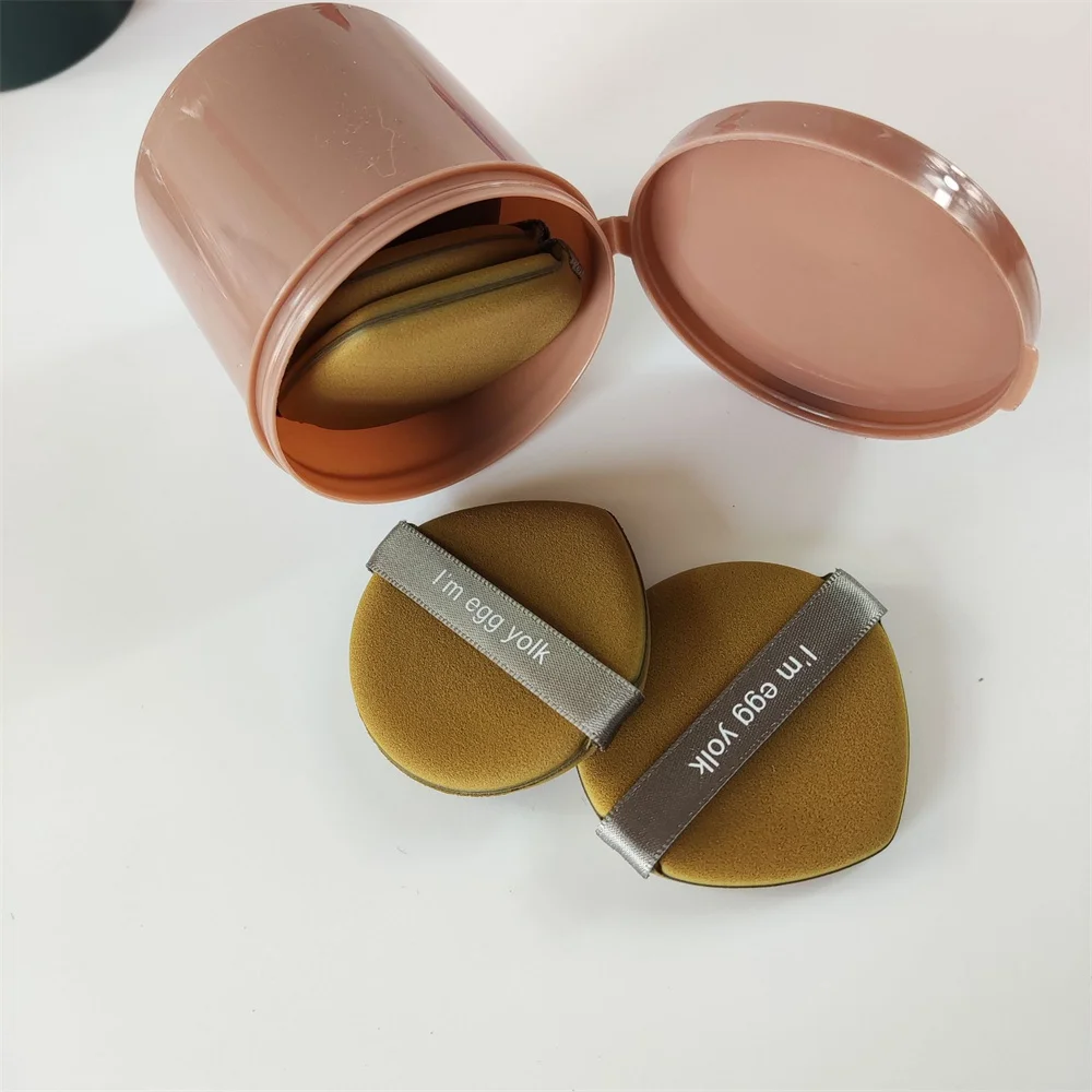 2/3/4 juegos de huevos de maquillaje húmedos y agradables para la piel, 1 caja de brochas y herramientas de maquillaje, cojín de aire, Base de maquillaje, incluso, redondo suave