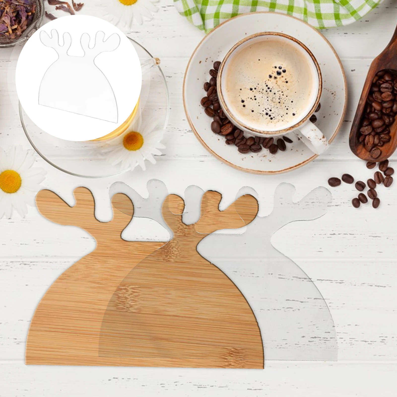 

Charcuterie Board Handle Template Acrylic Stencil Guide Precise Cutting for Woodworking DIY Projects Acrylic Template