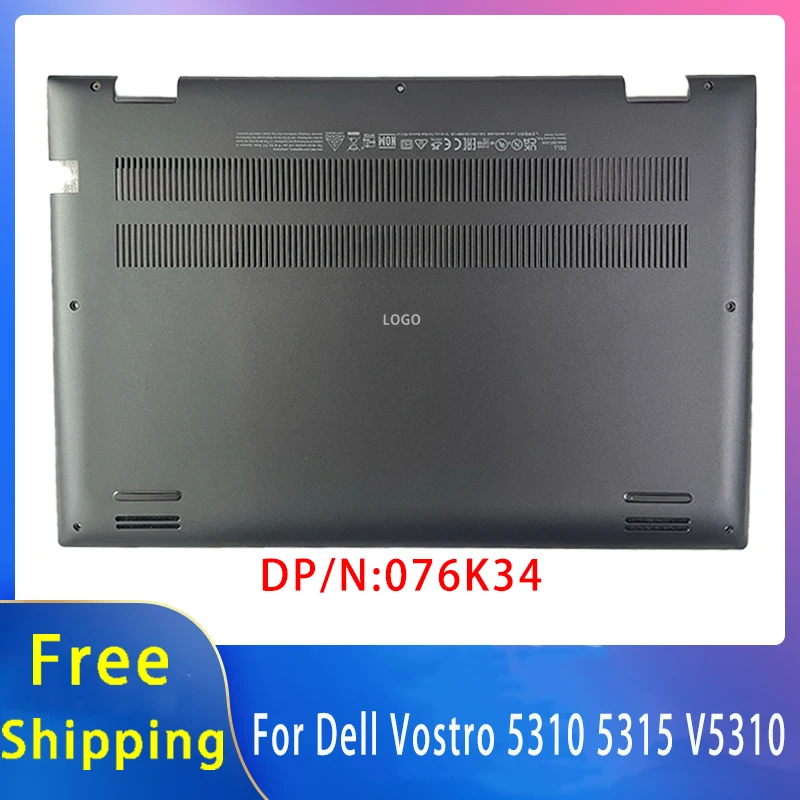 

New For Dell Vostro 5310 5315 V5310;Replacemen Laptop Accessories Bottom With LOGO 076K34