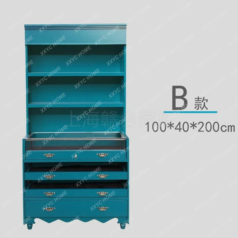 AAJewelry, Jewelry Display, Earrings, Necklaces, High Side Cabinet, Headbands, Headgear Exhibition Shelves, Simple And Modern