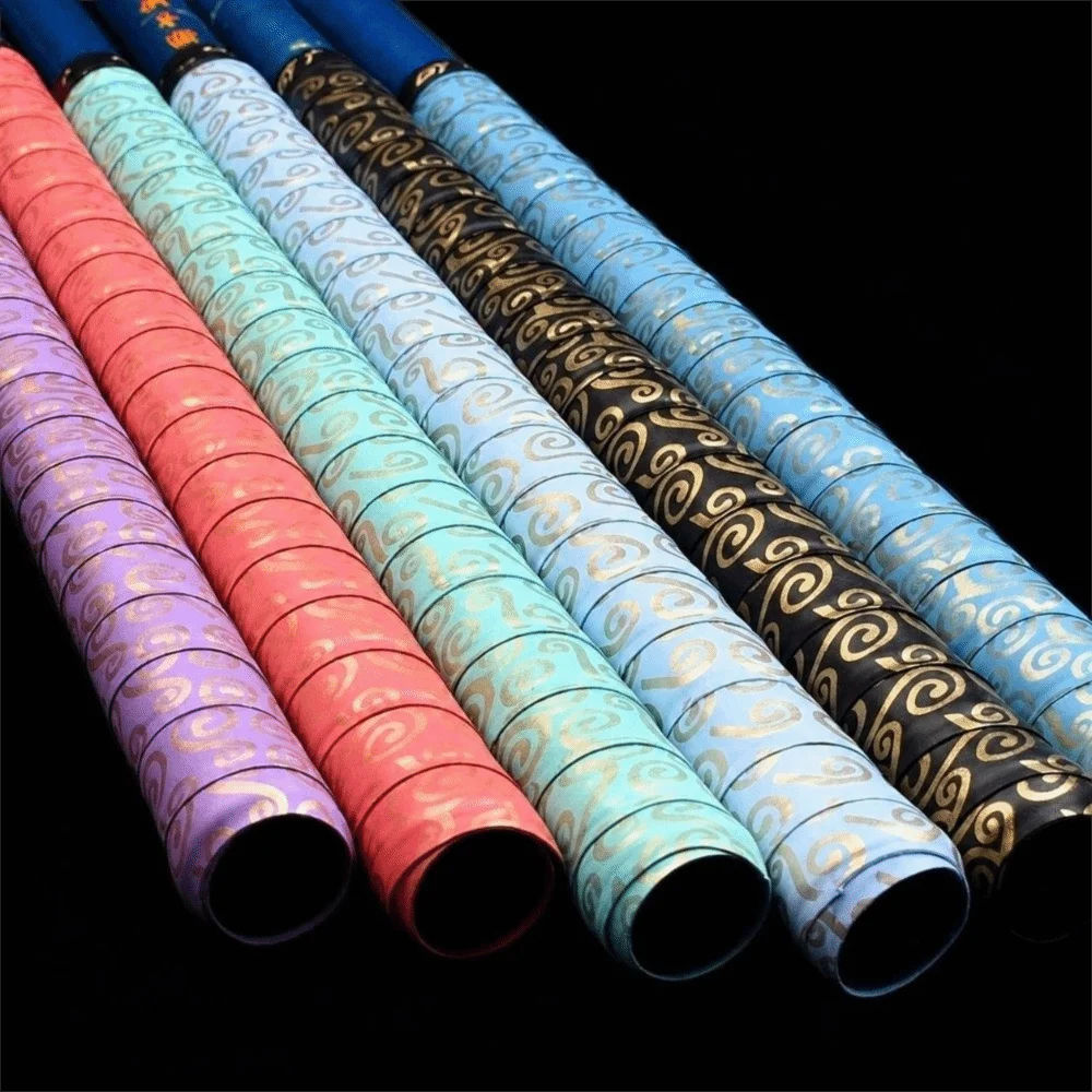 Anti-slip Badminton Handle Wrap Tape Shock-Absorbing Sweat-Absorbent Badminton Racket Grips Wrap Wear-resistant