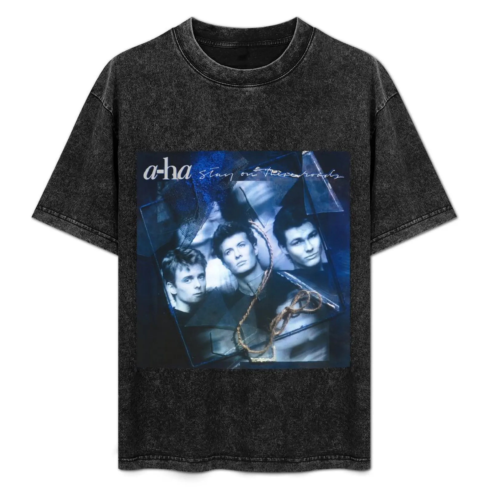 

A-ha stay on these roads T-Shirt Trendy Pattern T-Shirt for Men