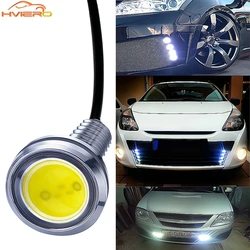 Auto LED Black Shell Silver Day Running Ultra Bright Eagle Eye Car 12V Bulbs Waterproof Modifie Rogue Brake Reversing DRL Light