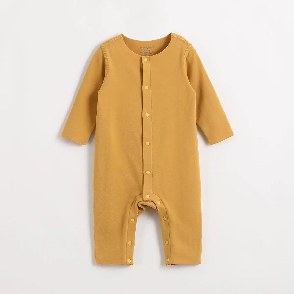 MARC&JANIE Baby Boy Girls Winter Thermal Underwear Fleece Lined Bodysuit Toddler Thermal Rompers 210892