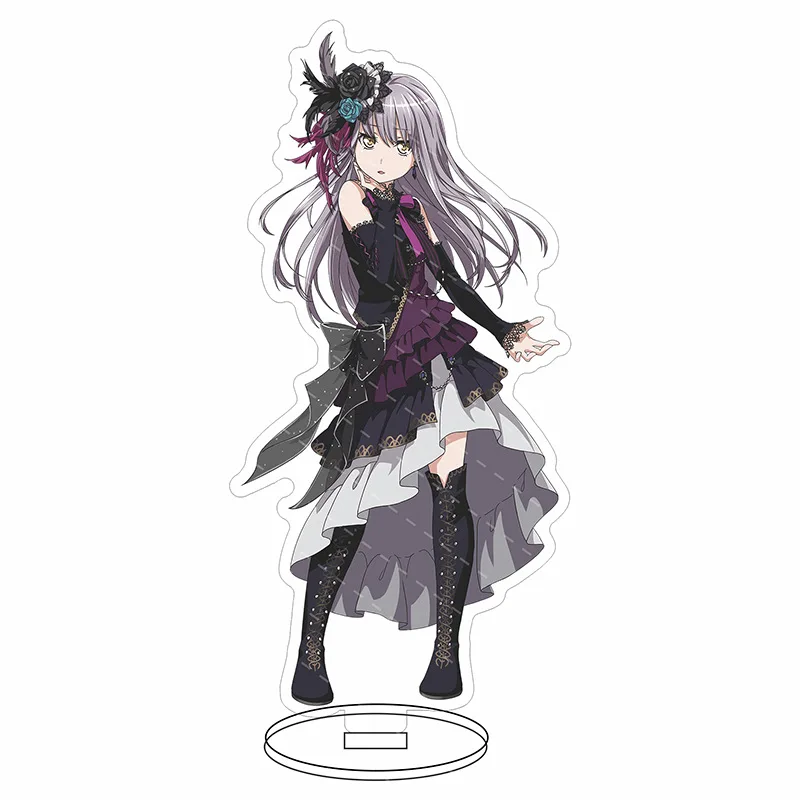 Sen BanG! Figurki Anime Roselia Band Cosplay akrylowe stojaki modelka słodka dziewczyna dekoracja biurka stojący znak dla fanów prezenty 15CM