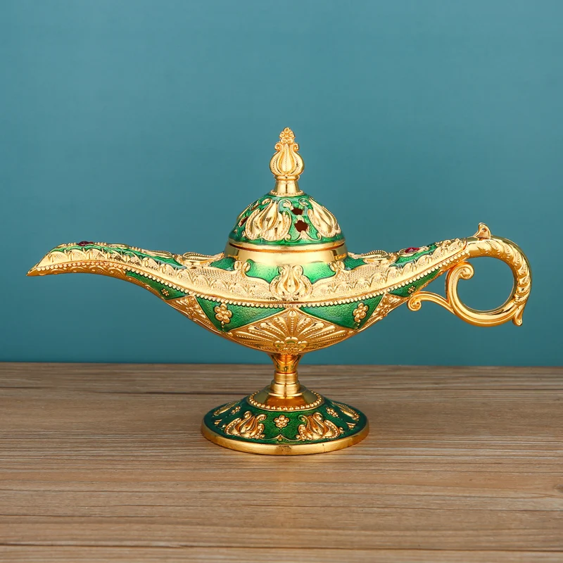 Lámpara mágica quemador de aromaterapia hogar sala de estar dormitorio estudio quemador de sándalo ruso Retro creativo quemador de incienso luz Luxu