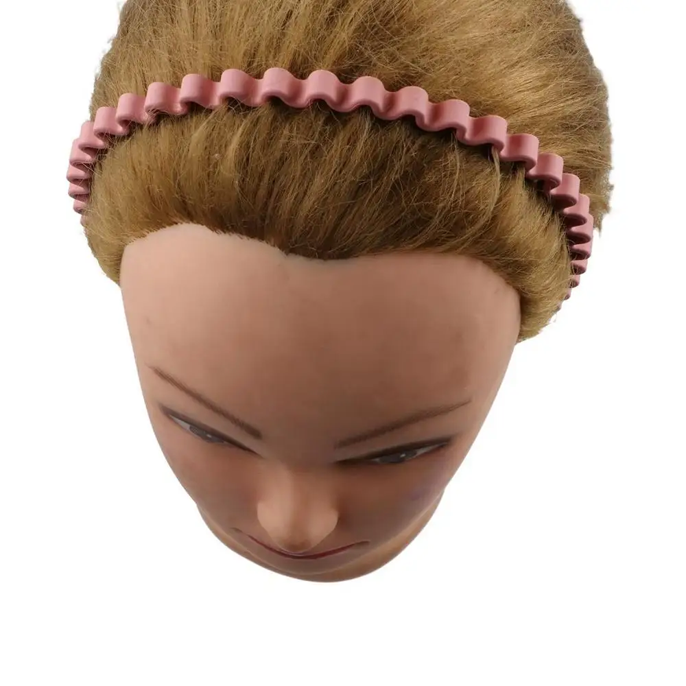 

Solid Color Teeth Matte Hair Hoop Headdress Hair Accessories Teeth Wave Hair Hoop Headband Korean Style Non-slip Hairband Girls