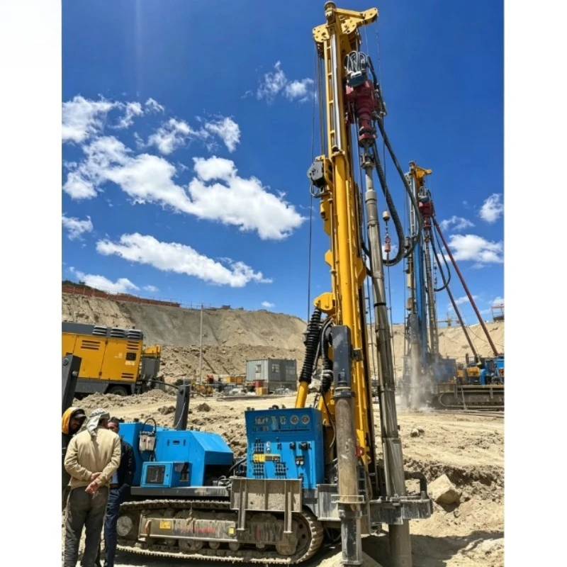 Customized Hydraulic Max 1000m Depth Crawler Portable Borehole Mechanical Drilling Machine for Water Well