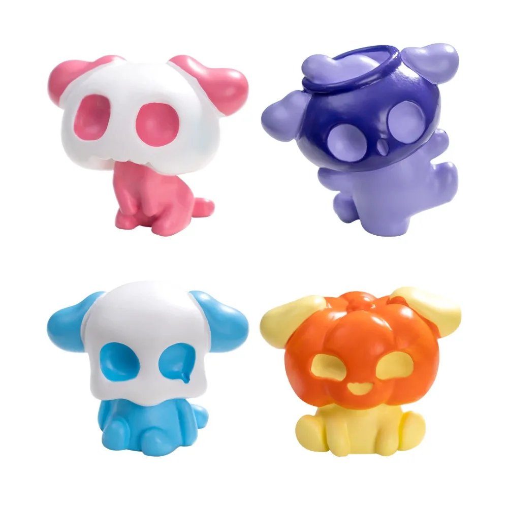 

Witch Hat Mini Pumpkin Elf Resin Doll Sitting Candy Hallowmas Doll House Accessories Props Miniature Scene