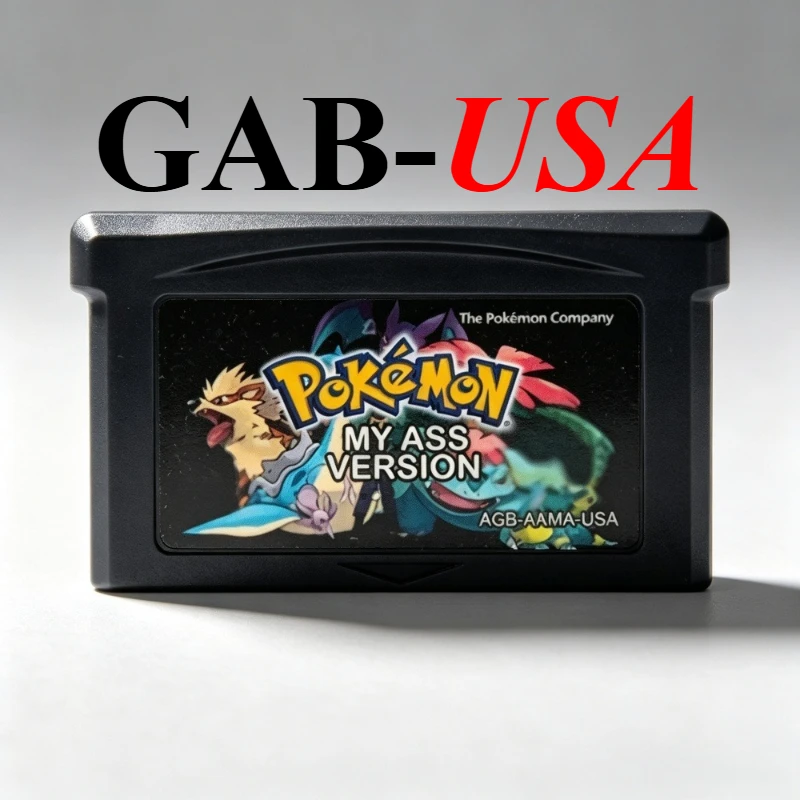 USA GBA Pokémon Spielmodul 32-Bit Videospielkonsolen-Karte AshGray Liquid Crystal Light Platinum Spielkarten-Sammlung Geschenk – Detail 17
