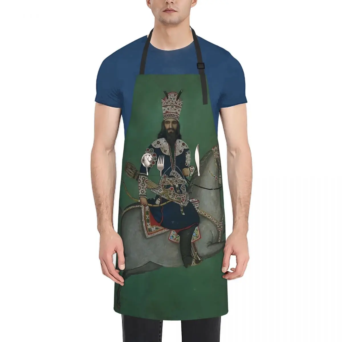 

Nandor and Jahan Apron Kitchen Special Accessories Kitchen Supplies christmas decoration Women's Apron