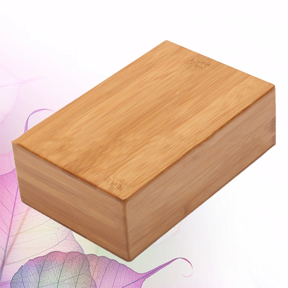 

1PC Natural Brick Yoga Block Brick Practice Auxiliary Tool Wooden Brick for Home Fitness