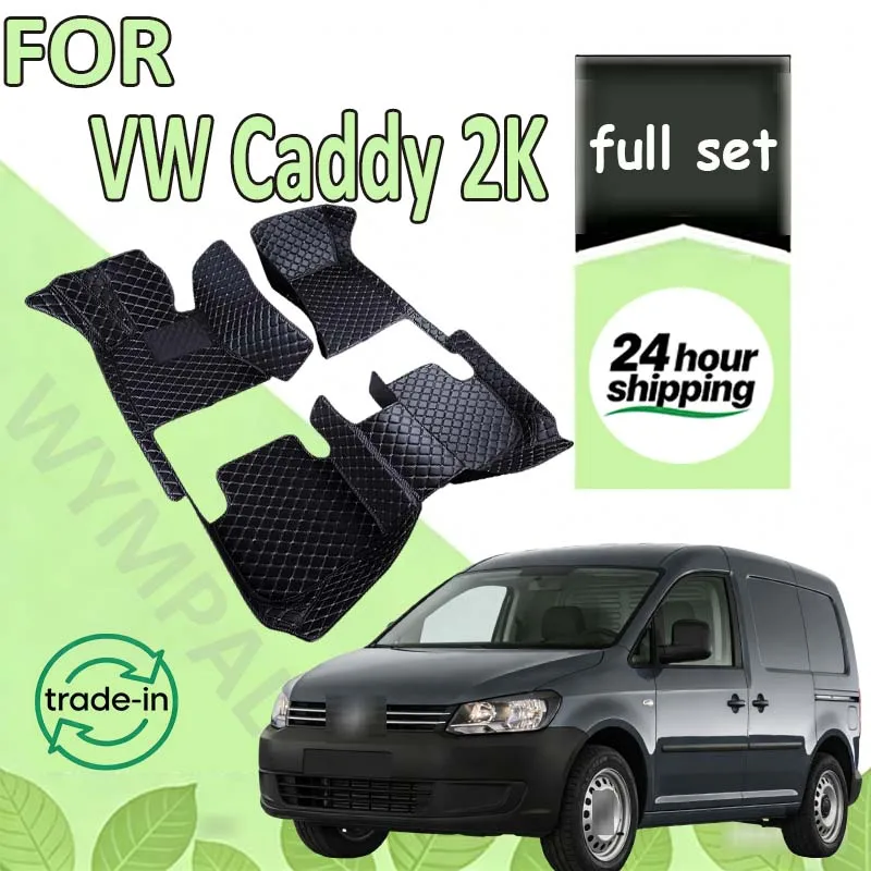 Alfombrillas impermeables Para coche, Accesorios Para VW, Volkswagen, Caddy 2K, 2015 ~ 2019