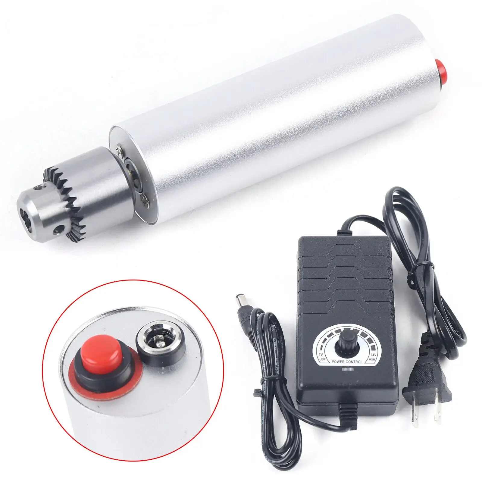 

Electric Mini Drill Grinder – Cordless, Variable Speed Rotary Tool & Engraving Pen