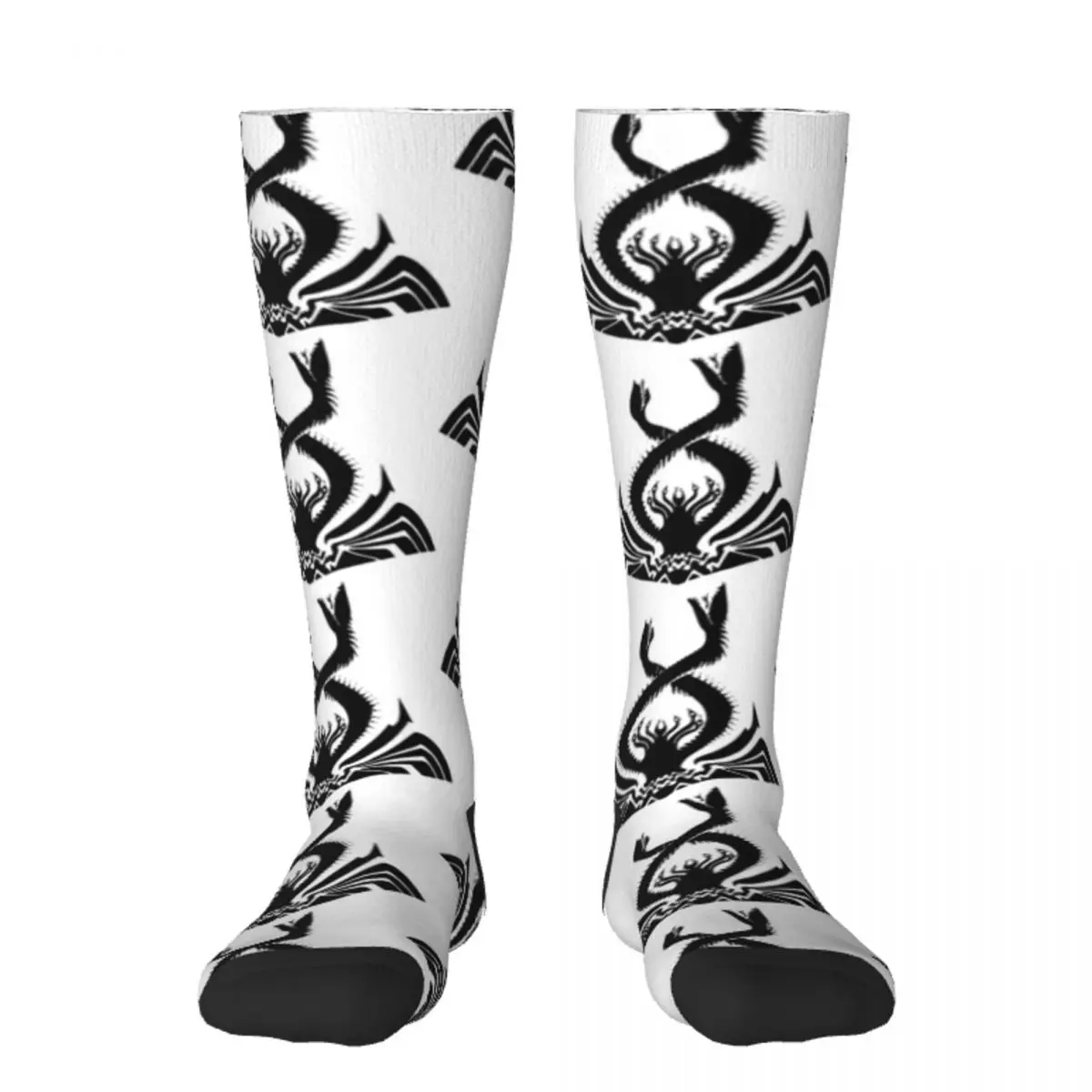 

Thrawn's Chimaera Logo BLACK Socks New year's Stockings man Hiking boots Socks Women Men's