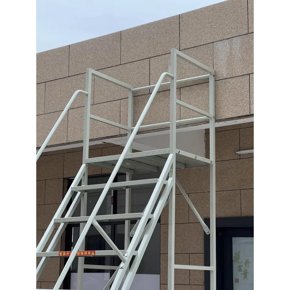 Échelle mobile avec roulettes, échelle d'entrepôt robuste, adaptée à la cueillette d'étagères, supermarchés, arrière-cours et usage domestique