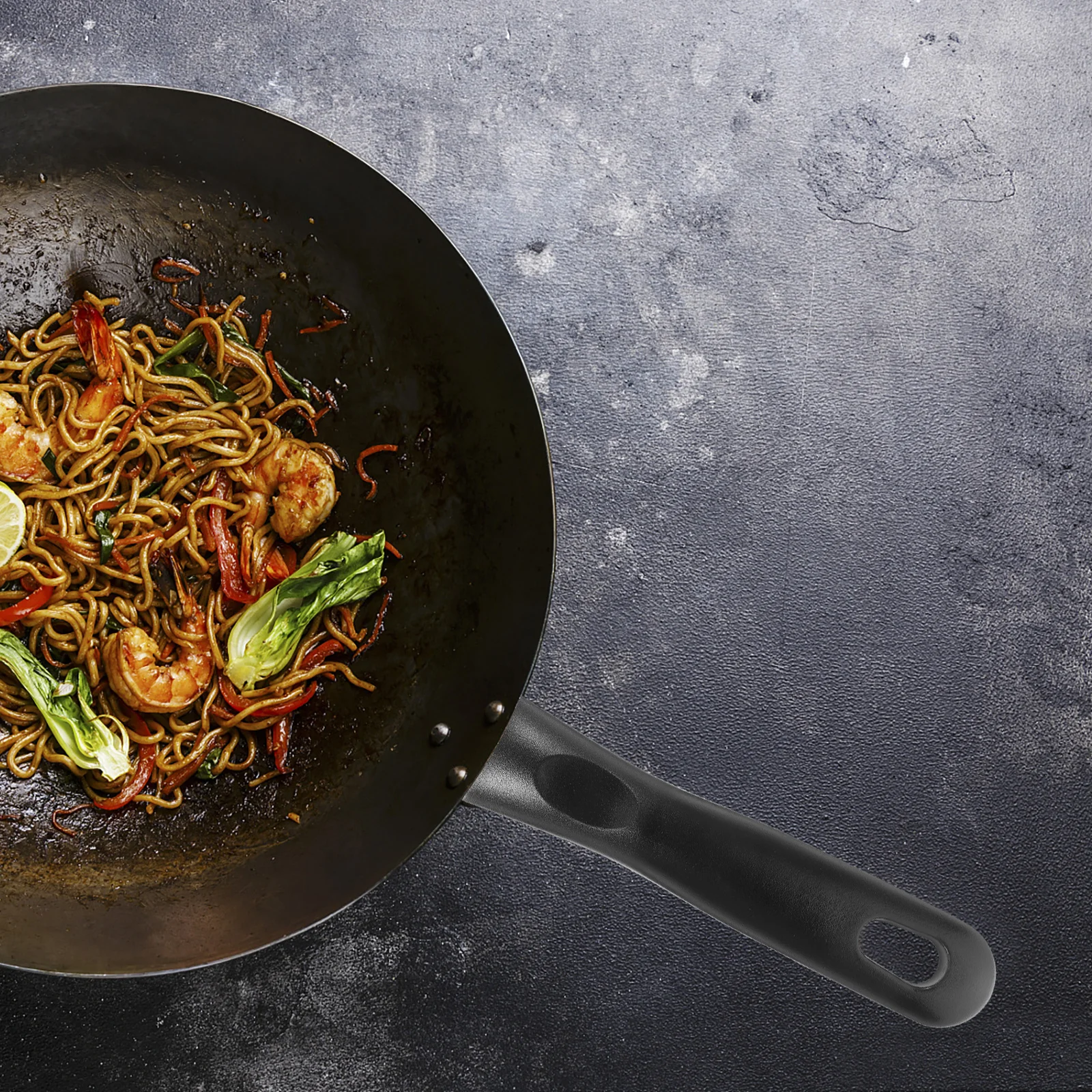 

2Pcs Detachable Pot Handle Replacement Bakelite Ergonomic Heat-Resistant Wok Pan Handle Comfort Grip for Cookware Accessories