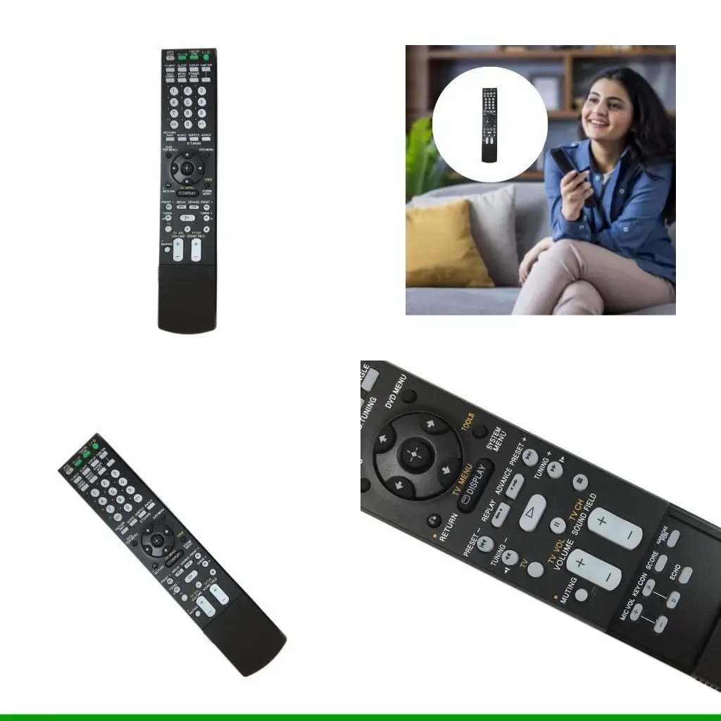 Reemplazo control remoto U55C RM-ADP017 para DAV-DZ850KW DAVDZ850KW DAV-DZ7T DAV-DZ1000 DAV-DZ850M Control remoto del