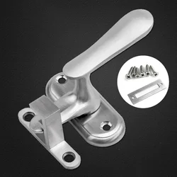 Stainless Steel Doors and Windows Sash Lock Window Latch Handle Sliding Window Handle Security Hasp Hardware Fittings