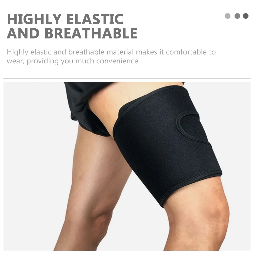 

Adjustable Brace Breathable Compression Sleeve Support For Sports Fitness Outdoor Protector Pad Thigh Support Sleeve For Men