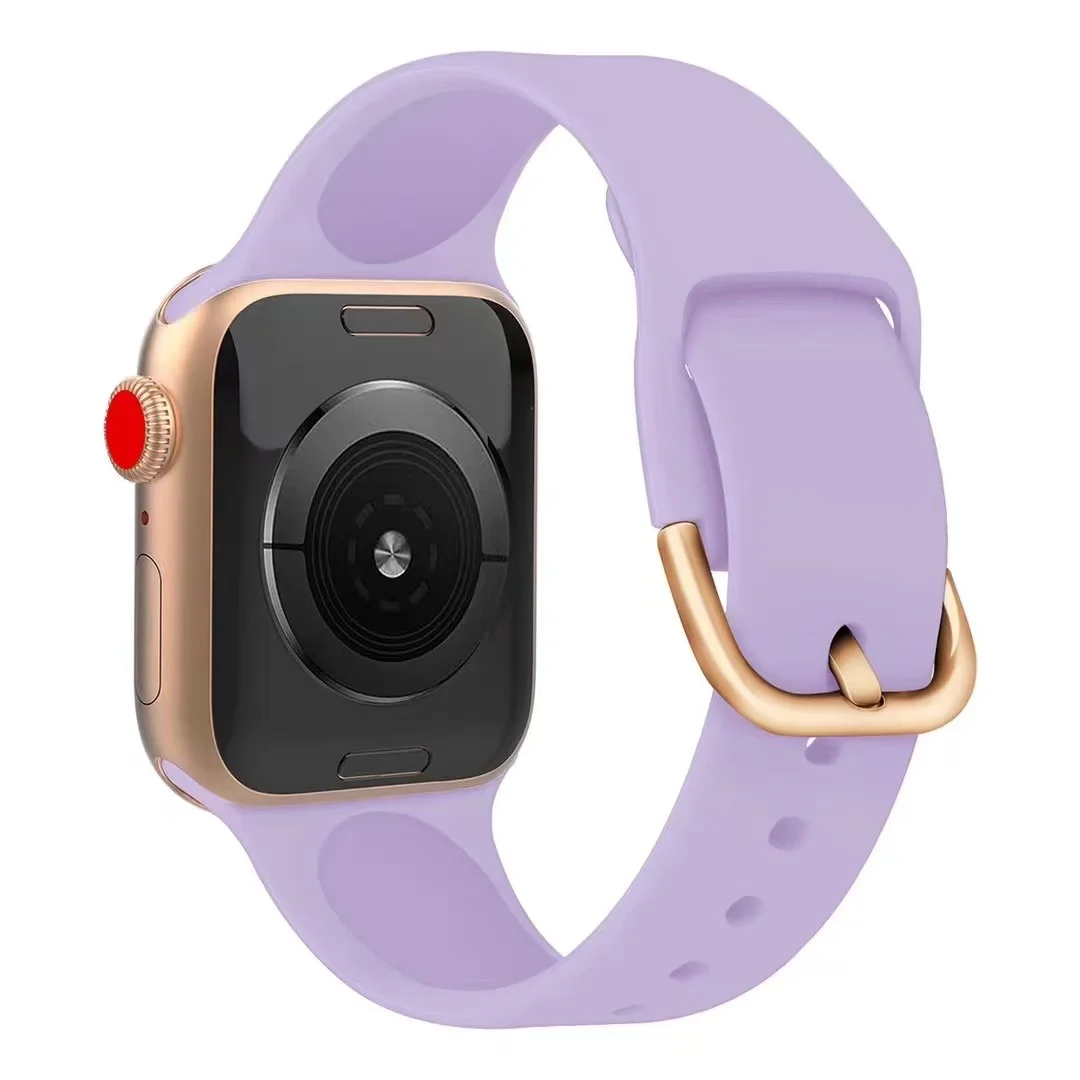 حزام سيليكون لساعة أبل 11 10 42 مللي متر 46 مللي متر 9 8 7 6 5 4 SE 45 مللي متر 41 مللي متر 44 مللي متر 40 مللي متر سوار معصمه ل iwatch Ultra 3 2 1 49 مللي متر #4