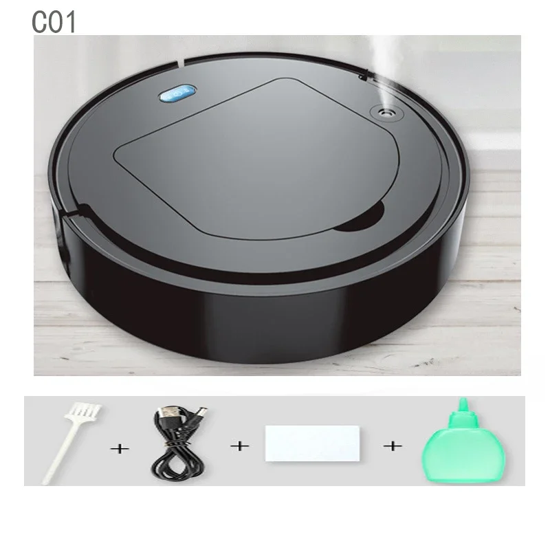 Spray Dry Wet Floor Mop Cleaner Rechargeable Cleaning Machine Automatic Robot 3 in 1 Smart Wireless Sweeping Vacuum Cleaner
