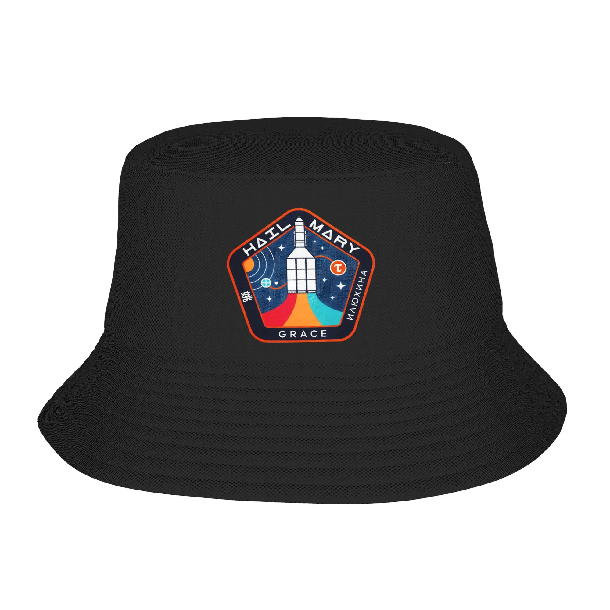 Project Hail Mary Spaceship Bucket Hat Summer Vintage Fisherman Hats For Men Women Foldable Beach Travel Caps Outdoor Visor Hats
