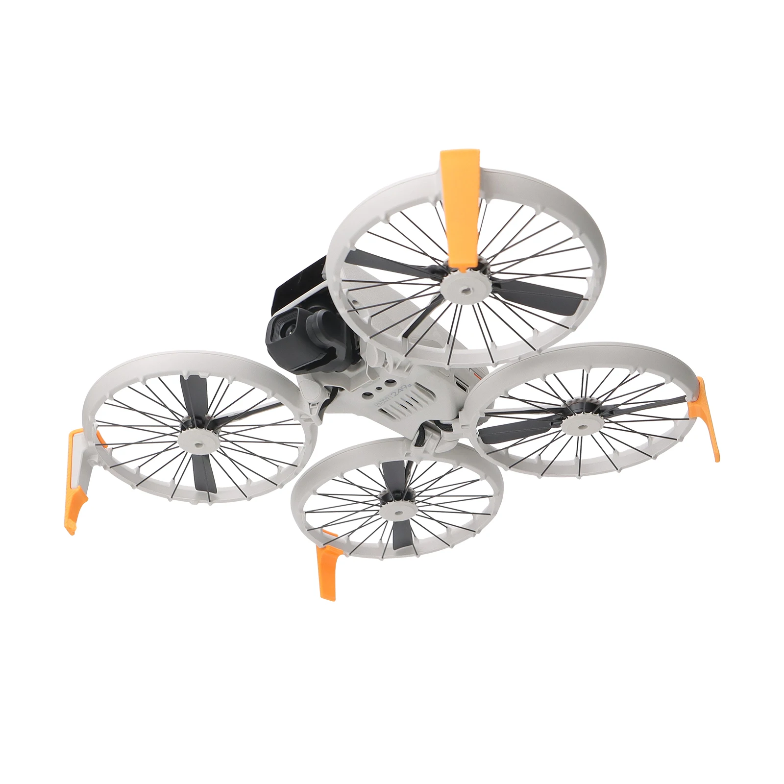 

for DJI Flip Increase Height Bracket Anti-scratch and Anti-friction Drone Camera Landing Protection Bracket Orange Gray Black