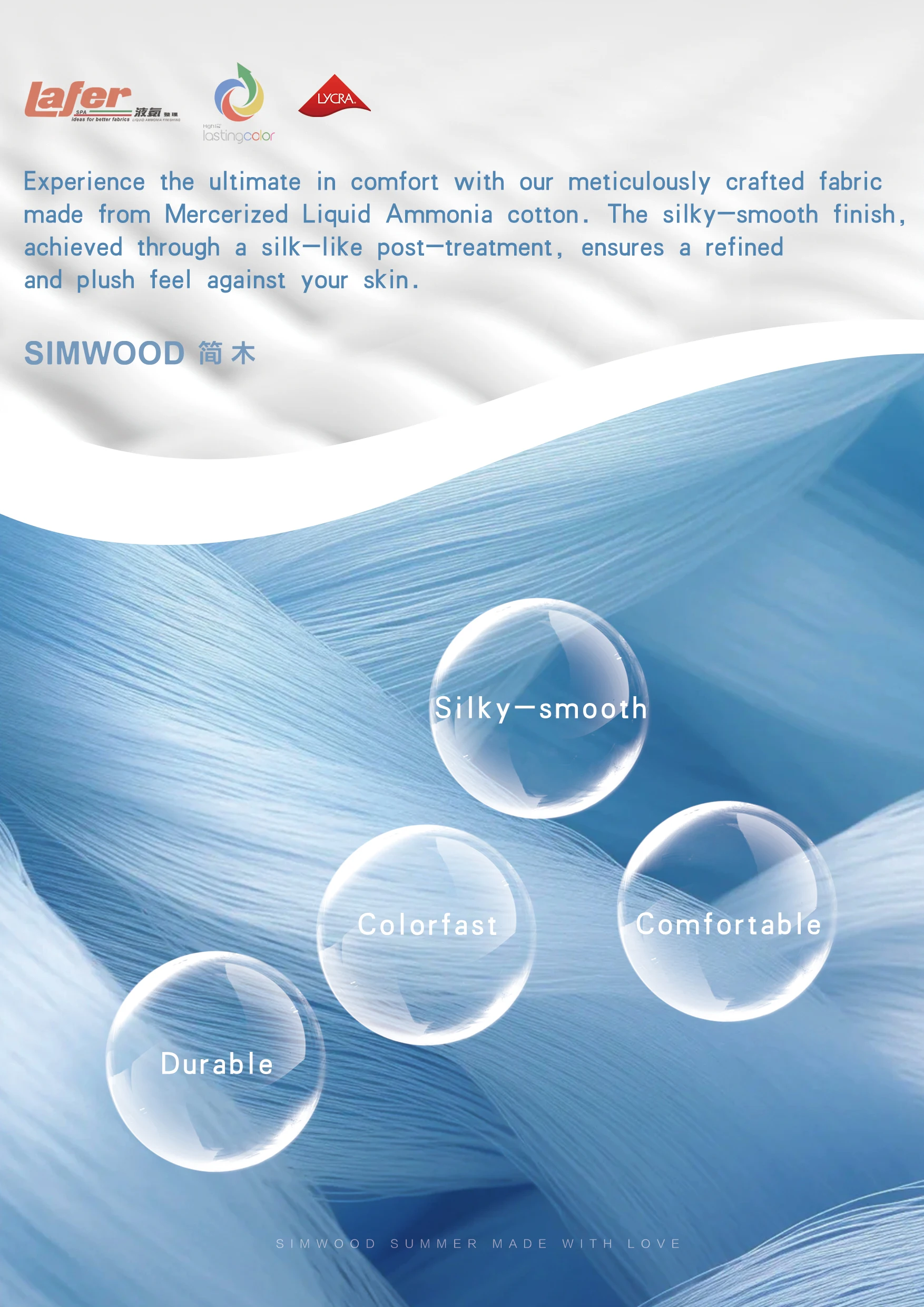 SIMWOOD 2025 Summer New Oversize 230gsm 120S Mercerized Liquid Ammonia Fabric T-shirts Men Silk-like Smooth Tops